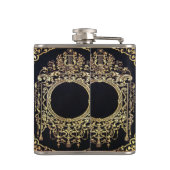 フォールン華美金ゴールドフレーム（モノグラムに最適） フラスク (裏面)