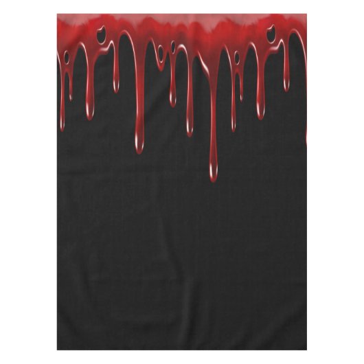 フォールン血が黒く滴る テーブルクロス (正面)