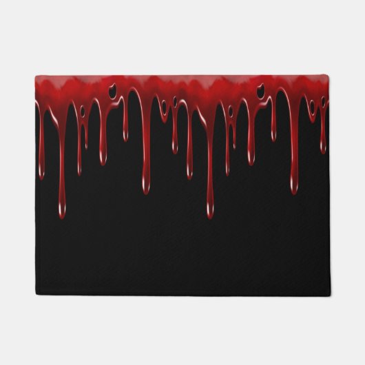 フォールン血が黒く滴る ドアマット (正面)