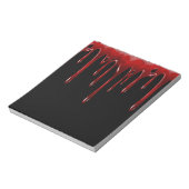 フォールン血が黒く滴る ノートパッド (回転)