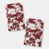 フォールン血（ばちゃばちゃ）跳ねる バッジ (表裏)