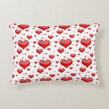 フォールン赤いハート（背景色を選択）