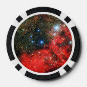 フォールン金ゴールドダステッド銀河系 ポーカーチップ (裏面)