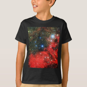 フォールン金ゴールドダステッド銀河系 Tシャツ