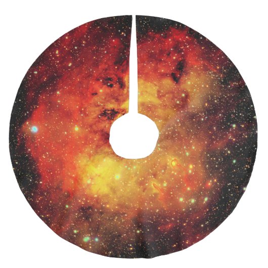 フォールン銀河系オンファイア ブラッシュドポリエステルツリースカート (正面)