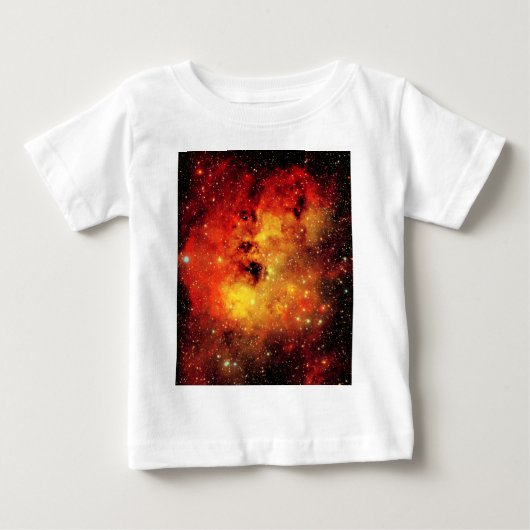 フォールン銀河系オンファイア ベビーTシャツ (正面)