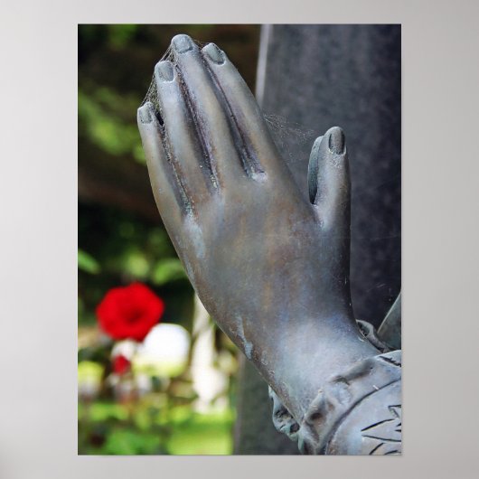 フォールン静か祈りの言葉 ポスター (正面)