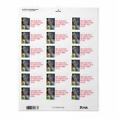 フォールン静か祈りの言葉 ラベル (フルシート)