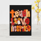 フォール先生, 愛を教える インスタ, 秋の先生 面白い カード (黄色い花)