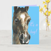 フォール新生児カード カード (黄色い花)