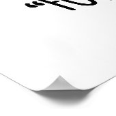 フォール語おもしろいターキープン ポスター (角)