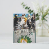 フォール語油災害芸術 ポストカード (スタンド正面)