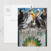 フォール語油災害芸術 ポストカード (正面/裏面)