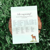 フォーレストアドベンチャー誰が私のママdeersベビーゲーム 招待状