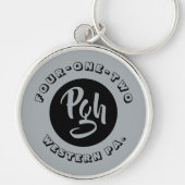 フォーワンツーピインツァースポーツカスタムパキーチェーン キーホルダー (正面)