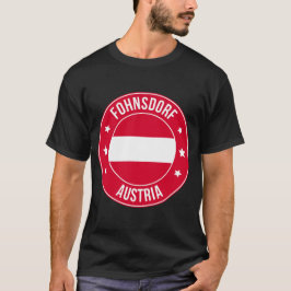 フォーンスドルフ オーストリア 町 Tシャツ