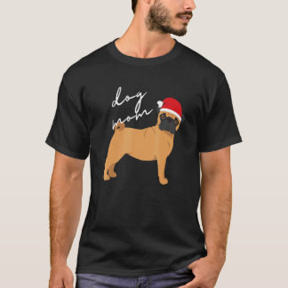 フォーン パグ 犬の母 クリスマス Tシャツ