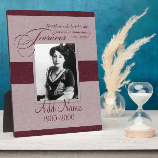 フォーヴァラブドカスタム記念 フォトプラーク (側面)