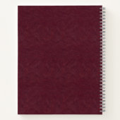 フォーヴァーラブドカスタム記念ゲストブック ノートブック (裏面)