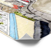 「フォー通り(ポルーアン)」ポスター ポスター (角)