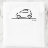 フォー頭が切れるツサイド 楕円形シール (バッグ)