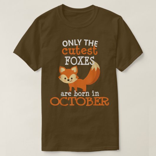 フォー10月誕生日愛する子供の女の子のかわいいギフト Tシャツ (デザイン正面)