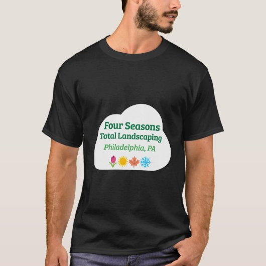 フォー4シーズンズトータル造園 Tシャツ (正面)
