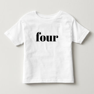 フォー – ハッピーバースデーシャ子供へツ トドラーTシャツ