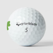 フォー・リーフ・クローバー Taylor Made TP5 ゴルフボール (ロゴ)