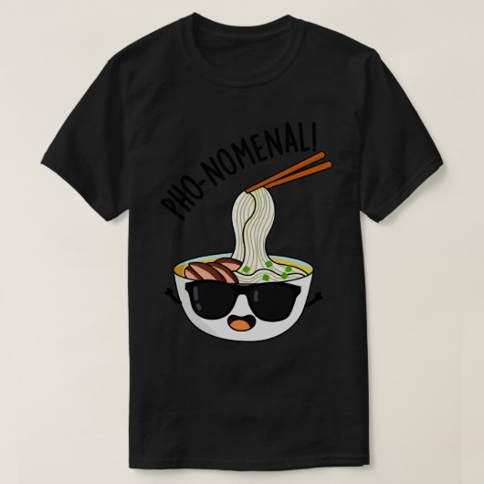 フオノメンおもしろいルフースープパン Tシャツ (デザイン正面)