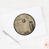 フカスのポションラベル ラウンドシール (封筒)