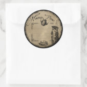 フカスのポションラベル ラウンドシール (バッグ)