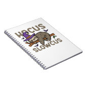 フカススローカスコックハロウィーンスロースクラシックT-Shir ノートブック (右側)