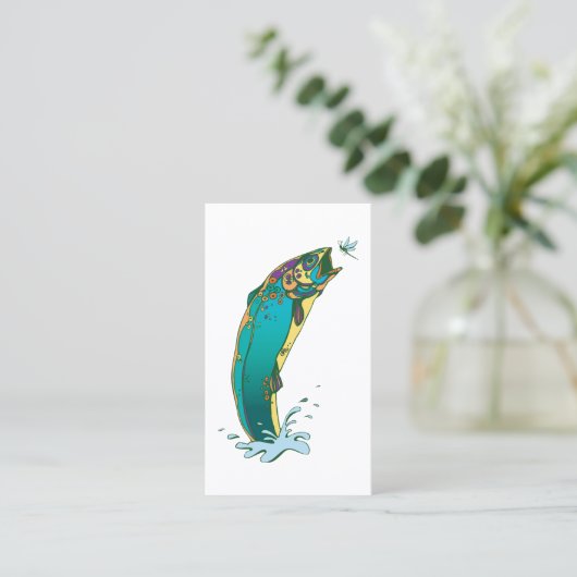 フカスタマイズライ漁 名刺 (スタンド正面)