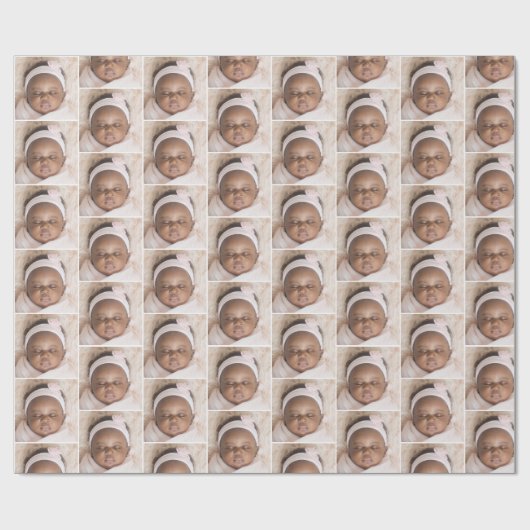 フカスタムォトアップロードデザイン自分の写真 ラッピングペーパー (フラット)