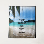 フカスタムォトウォールタペストリ タペストリー (正面)