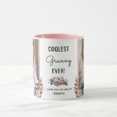 フカスタムォトグラニーミミナナナバーナギフト マグカップ (中央)