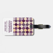 フカスタムォトセーター背景 ラゲッジタグ (裏面横)