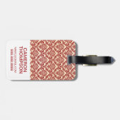 フカスタムォトダマスクの壁紙 ラゲッジタグ (裏面横)