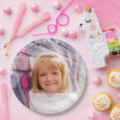 フカスタムォトデザインユーザー独自のパーソナライズされた写真 ペーパープレート (パーティー)