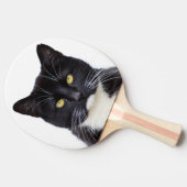 フカスタムォトファミリーペット猫 卓球ラケット (横)