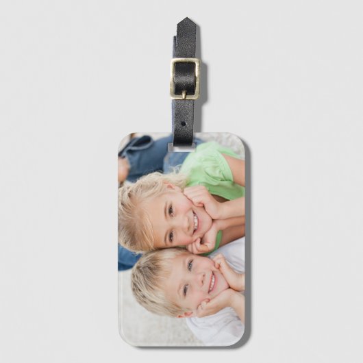 フカスタムォトファミリー荷物 ラゲッジタグ (正面縦)