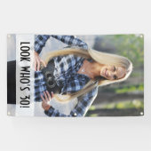 フカスタムォト誕生日バナー 横断幕 (横)