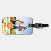 フカスタムォト&モノグラム口ひげ3 ラゲッジタグ (正面横)