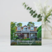 フカスタムォトWe Moving Own Photo New Home 案内ポストカード (スタンド正面)