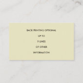 フカスタムライフィッシングリールデザインアングラーズ 名刺 (裏面)