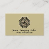 フカスタムライフィッシングリールデザインアングラーズ 名刺 (正面)