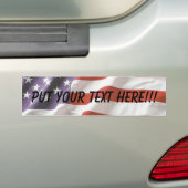 フカスタムラグバンパーシール バンパーステッカー (車上)