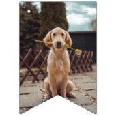 フカスタムラッグスバースデーペットドッグ  バンティングフラッグ (第2の旗)