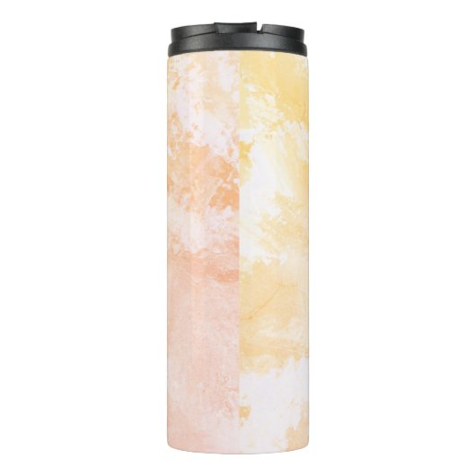 フカスタムラワーシェイプフォトパステルウォーターカラー タンブラー (裏面)